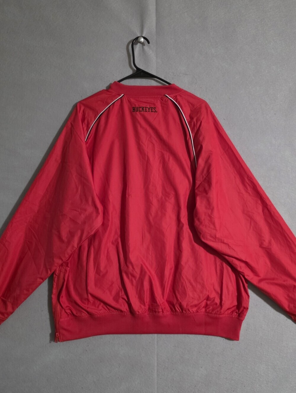 Vtg Team Edition Apparel Mens Ohio State Buckeyes Pullover Windbreaker Size L - Picture 10 of 13